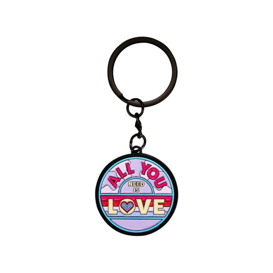 Keyring Metal - The Beatles - All You Need Is Love