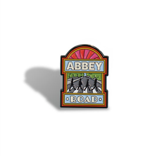 Pin Badge - The Beatles (Abbey Road) (Badge Pin Metal)