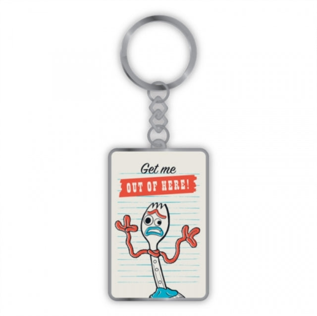 Toy Story Forky (Metal Keyring)