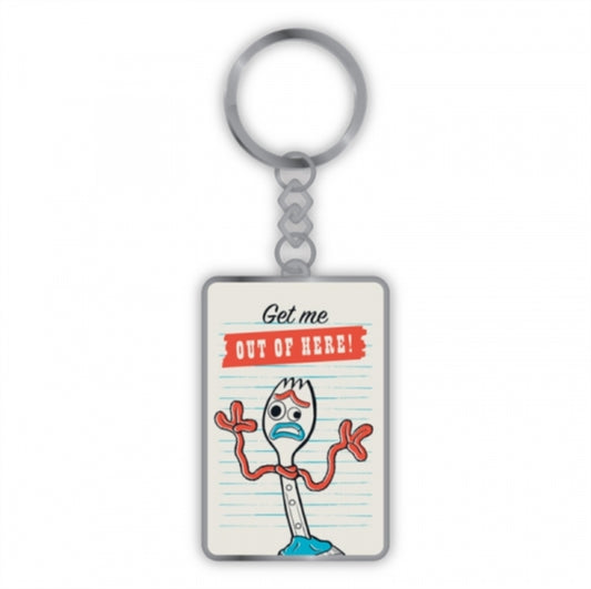 Toy Story Forky (Metal Keyring)