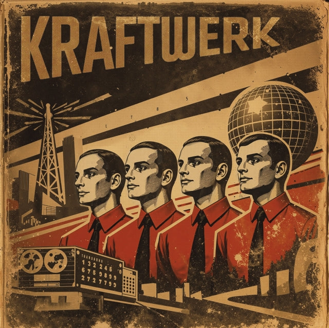 Kraftwerk - Live In The UK 1975. FM Radio Broadcast (Red Vinyl) (Vinyl)