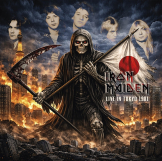 Iron Maiden - Live In Japan 1981. FM Radio Broadcast (Red Vinyl) (Vinyl)