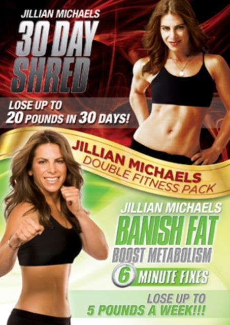 Jillian Michaels 30 Day Shred / Banish Fat Boost Metabolism (DVD)