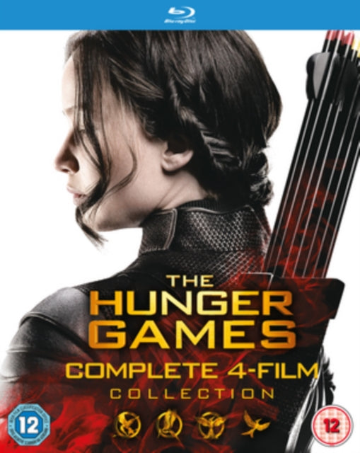 Hunger Games Complete 4 Film Collection (Blu-ray + DVD)