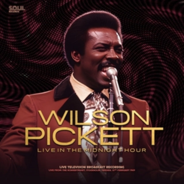 Wilson Pickett - Live In The Midnight Hour (Deep Pink Vinyl) (Vinyl)