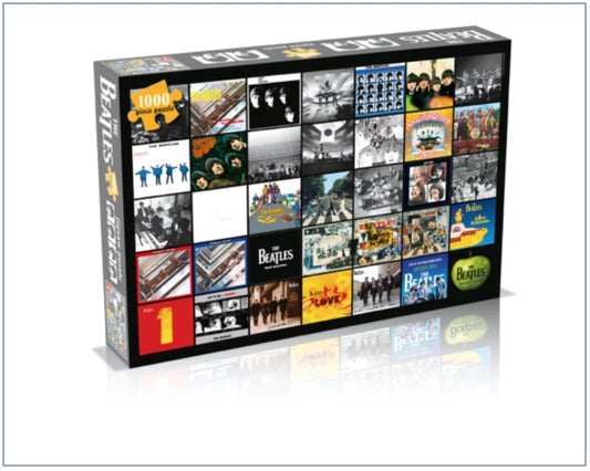 Beatles - Beatles Album Collage 1000 Piece Jigsaw Puzzle (Jigsaw Puzzle)