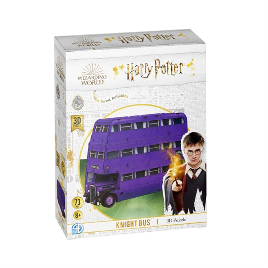 Harry Potter - Harry Potter The Knight Bus - 73 Piece 3D Jigsaw Puzzle (Jigsaw Puzzle)