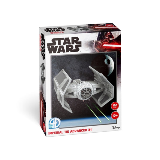 Star Wars - Star Wars Imperial Tie Advanced X1 Fighter - 160 Piece 3D Jigsaw Puzzle (Jigsaw Puzzle)