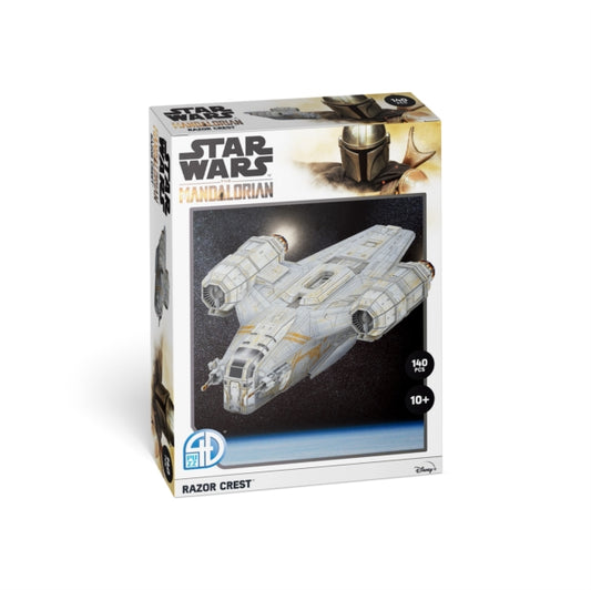 Star Wars - Star Wars The Mandalorian Razor Crest - 145 Piece 3D Jigsaw Puzzle (Jigsaw Puzzle)
