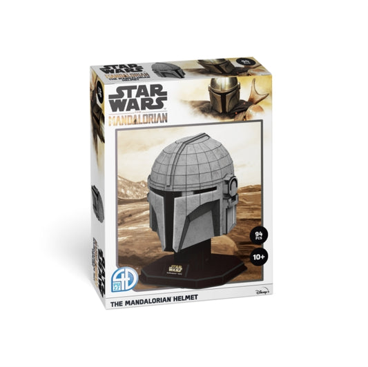 Star Wars - Star Wars The Book Of Boba Fett The Mandalorians Helmet - 94 Piece 3D Jigsaw Puzzle (Jigsaw Puzzle)
