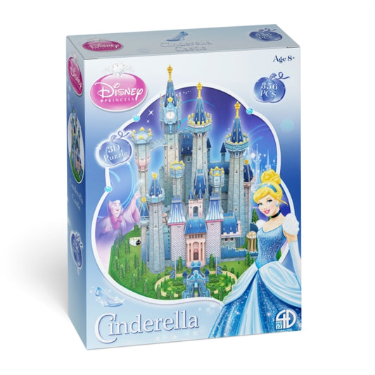 Disney Cinderella Castle - 300 Piece 3D Jigsaw Puzzle (Jigsaw Puzzle)