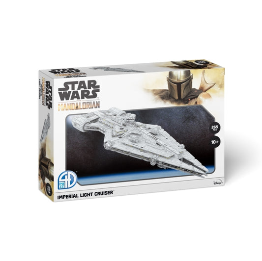 Star Wars - Star Wars The Mandalorian Imperial Light Cruiser - 265 Piece 3D Jigsaw Puzzle (Jigsaw Puzzle)