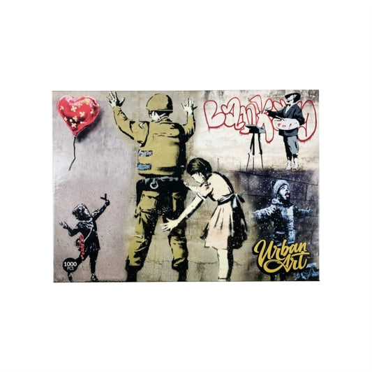 Banksy - Banksy Graffiti Painter - 1000 Piece Puzzle (Jigsaw Puzzle)
