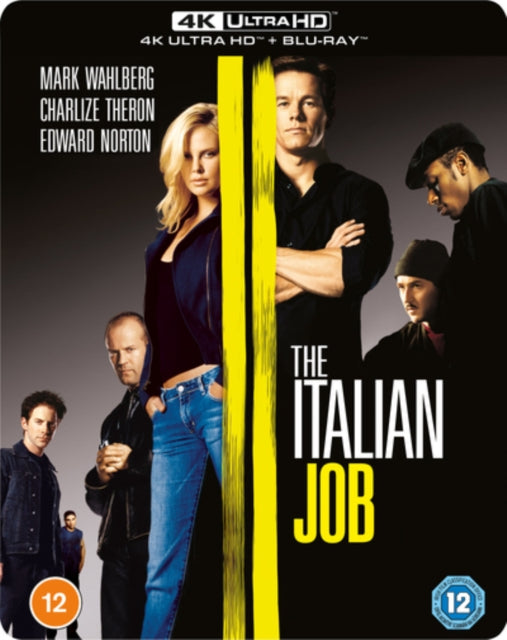 Italian Job (2003) (Steelbook) (Blu-ray 4K)