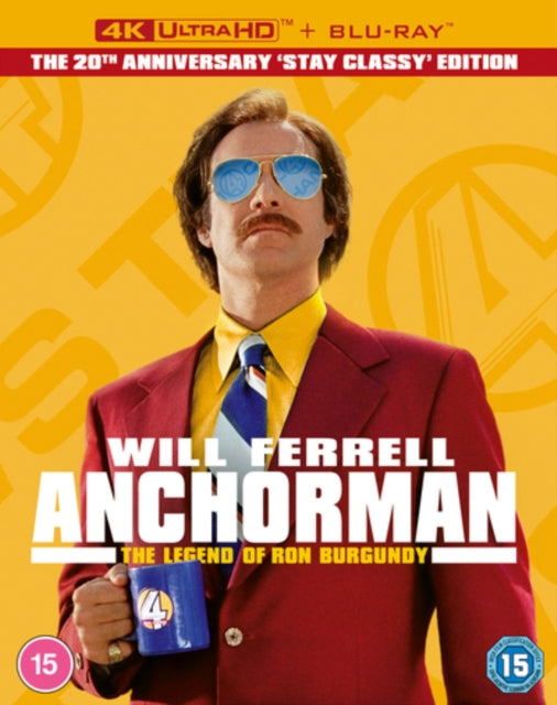 Anchorman: The Legend Of Ron Burgundy (20th Anniversary Collectors Edition) (Blu-ray 4K)