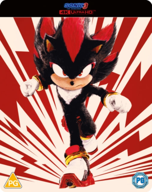 Sonic The Hedgehog 3 (Steelbook Red) (Blu-ray 4K)