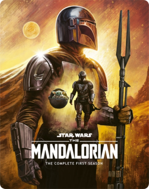 Star Wars Mandalorian S1 (Steelbook) (Disney + Original) (with Artcards) (Blu-ray 4K)