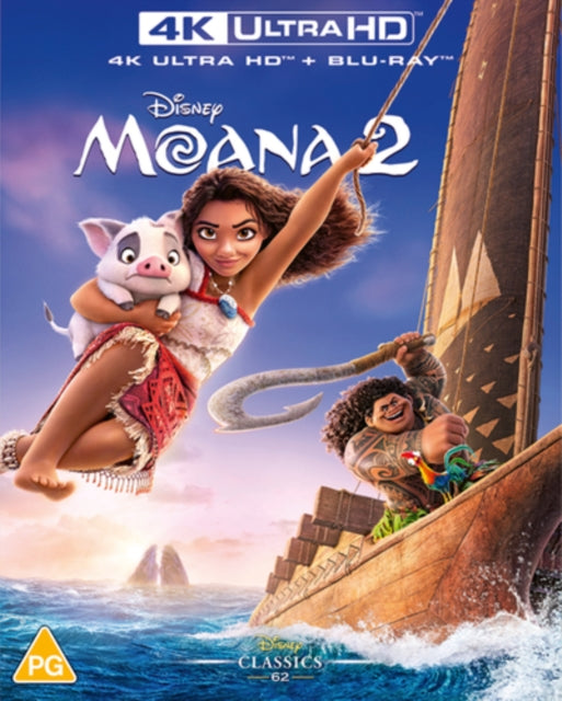 Disneys Moana 2 (Blu-ray 4K)