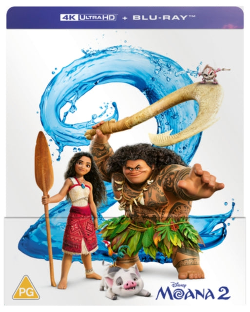 Disneys Moana 2 (Steelbook) (Blu-ray 4K)