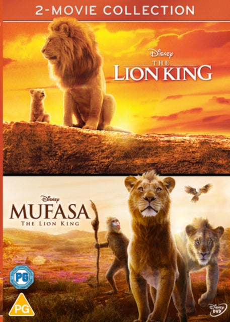 Disneys Mufasa: The Lion King/The Lion King Double Pack (Live Action) (DVD) (https://lasgo.dmmserver.com/media/640/50567192/5056719201042.jpg)