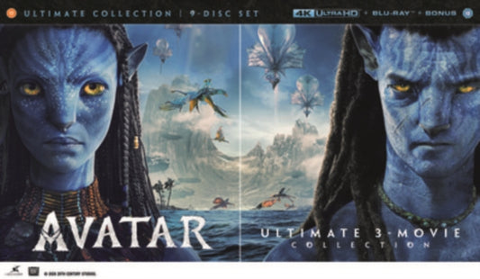 Avatar Ultimate 3 Movie Collection (Steelbook) (Blu-ray 4K)
