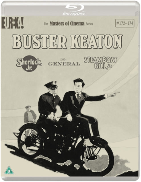 Buster Keaton: 3 Films (Sherlock Jr. / The General / Steamboat Bill. Jr.) (Blu-ray)