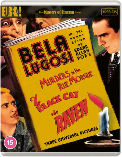 Murders In The Rue Morgue / The Black Cat / The Raven: Three Edgar Allan Poe Adaptations Starring Bela Lugosi (Blu-ray)