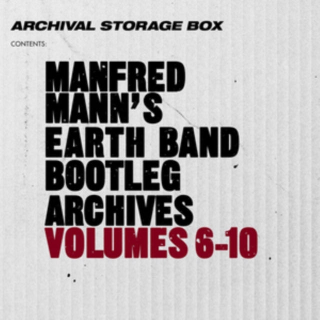 Manfred Manns Earth Band - Bootleg Archives Vols 6-10 (CD)