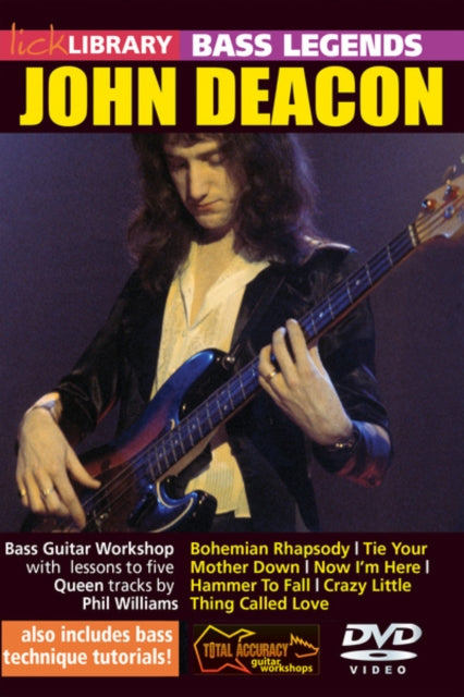 Lick Library Bass Legends John Deacon Bg (DVD)