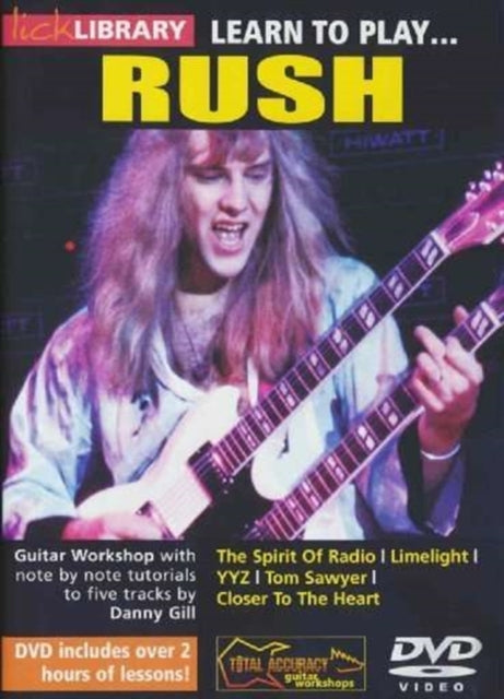 Lick Library Learn To Play Rush Gtr Dvd (DVD)