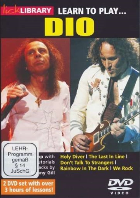 Learn To Play Dio Danny Gill Guitar 2Dvd (DVD)