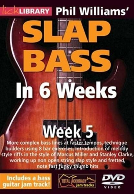 Lick Library Slap Bass In 6 Weeks Week 5 (DVD)