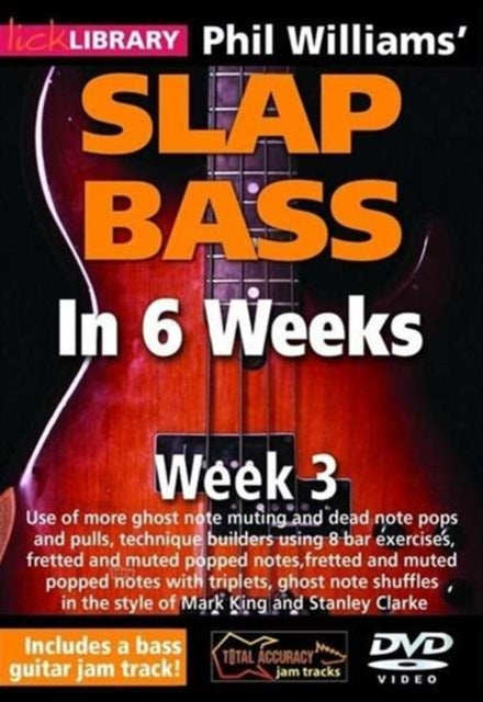 Lick Library Slap Bass In 6 Weeks Week 3 (DVD)