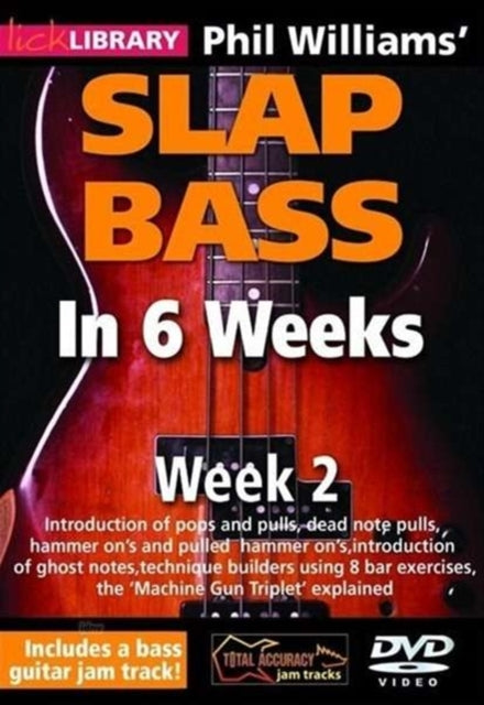 Lick Library Slap Bass In 6 Weeks Week 2 (DVD)