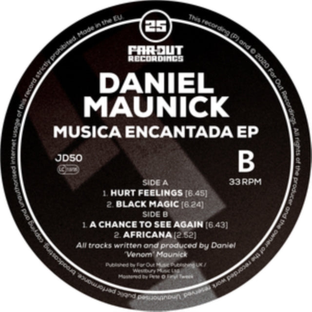 Daniel Maunick - Musica Encantada EP (Vinyl Single)