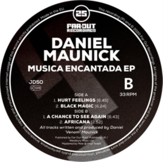 Daniel Maunick - Musica Encantada EP (Vinyl Single)