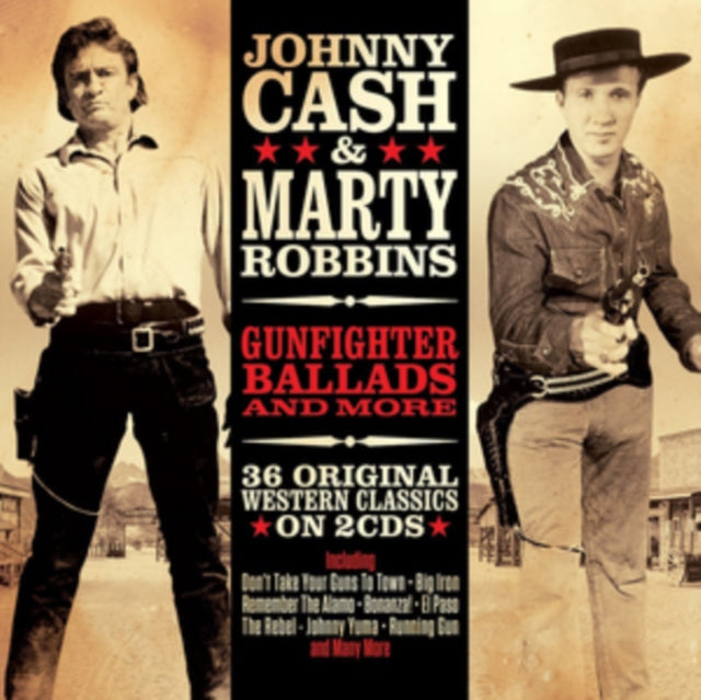 Johnny Cash & Marty Robbins - Gunfighter Ballads & More (CD)