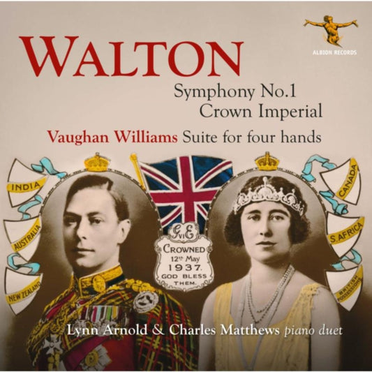 Lynn Arnold & Charles Matthews - Walton / Symphony No. 1 / Crown Imperial / Vaughan Williams: Suite For Four Hands (CD)