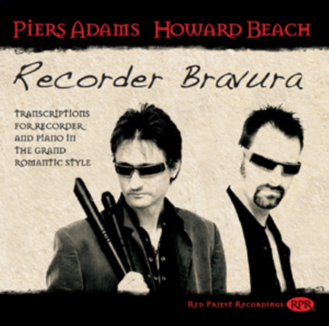 Piers Adams - Recorder Bravura - Transcriptions For Recorder And Piano (CD)