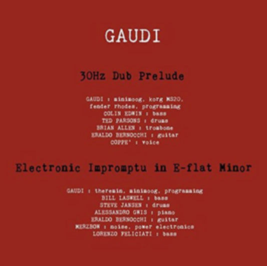 Gaudi - Gaudi (White Vinyl) (Vinyl)