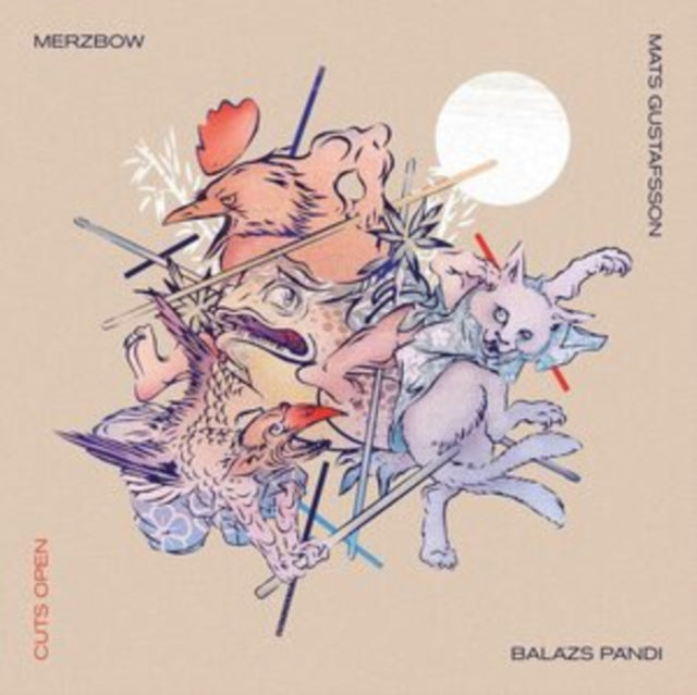 Merzbow / Mats Gustafsson / Balazs Pandi - Cuts Open (CD)