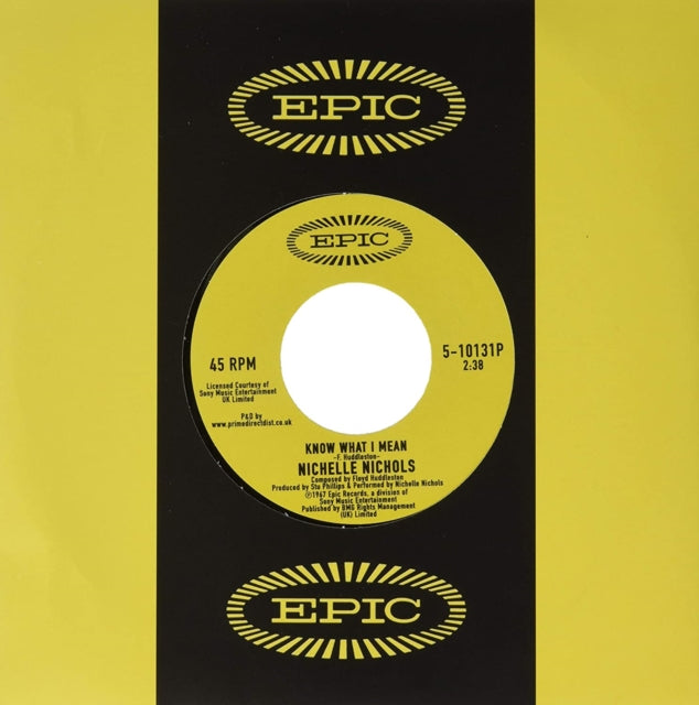 Nichelle Nichols - Know What I Mean / Why Don't You Do Right (Dinked Vinyl) (Vinyl Single)