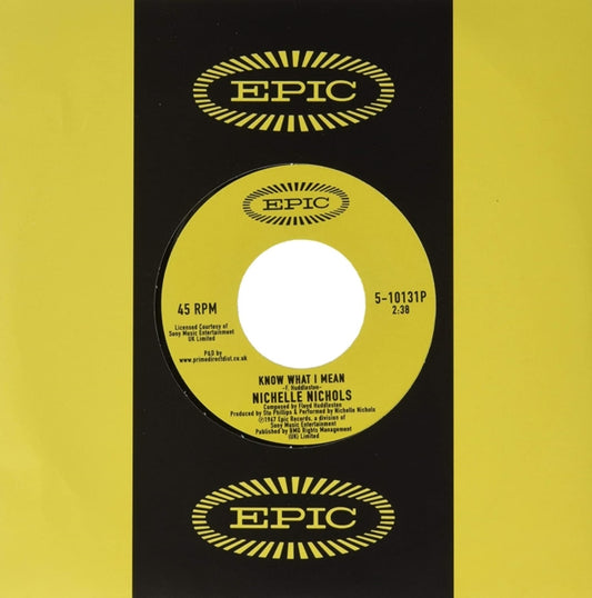 Nichelle Nichols - Know What I Mean / Why Don't You Do Right (Dinked Vinyl) (Vinyl Single)