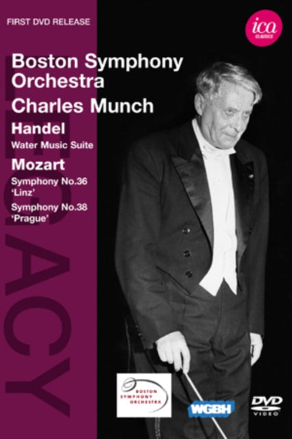 Charles Munch / Boston So - Symphony No. 36 / 38 / Water Music (DVD)