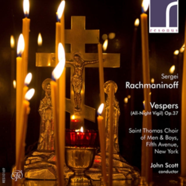 Saint Thomas Choir Of Men & Boys - Sergei Rachmaninoff: Vespers (CD)