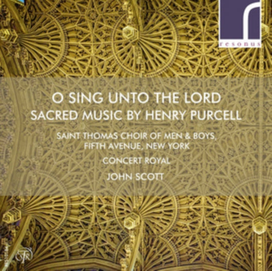 St Thomas Choir & Scott - Purcello Sing Unto The Lord (CD)