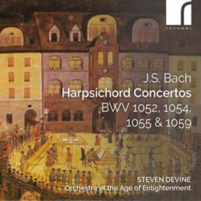 Steven Devine. Orchestra Of The Age Of Enlightenment - J.S. Bach: Harpsichord Concertos / Bwv 1052 / 1054 / 1055 & 1059 (CD)