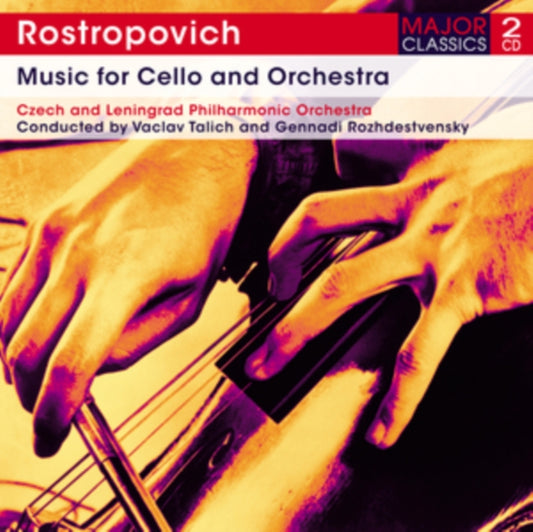 Dvorak/Schumann/Tchaikovsky - Rostropovich/Music For Cello (CD)