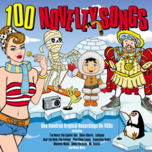 Various Artists - 100 Novelty Songs (CD)