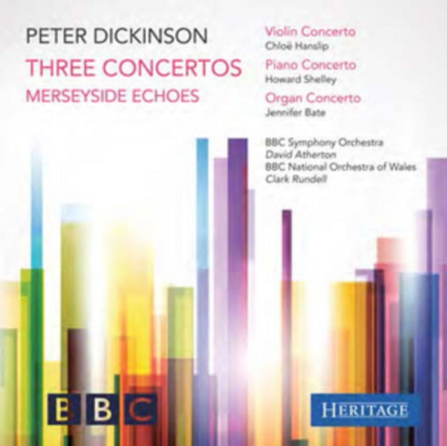 BBC Orchestras / Hanslip / Shelley / Bate - Peter Dickinson: Three Concertos & Merseyside Echoes (CD)
